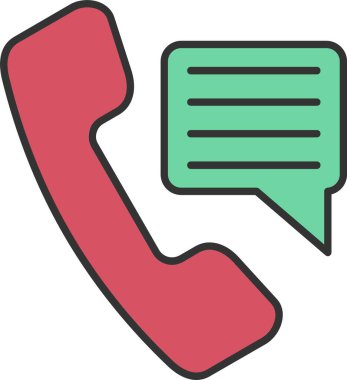 Telefon Faks Simgesi Sanatı