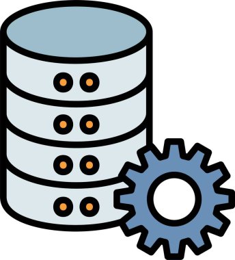 Veritabanı Yönetimi Simgesi Sanatı