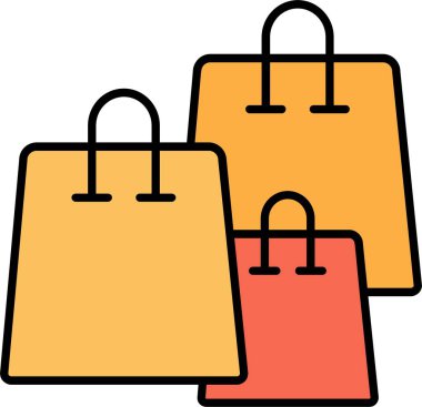 Alışveriş Torbası Simgesi Sanatı