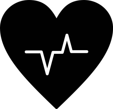 Kalp Atışı Simgesi Sanatı