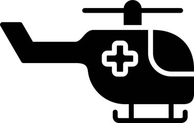 Hava Ambülansı Simgesi Sanatı