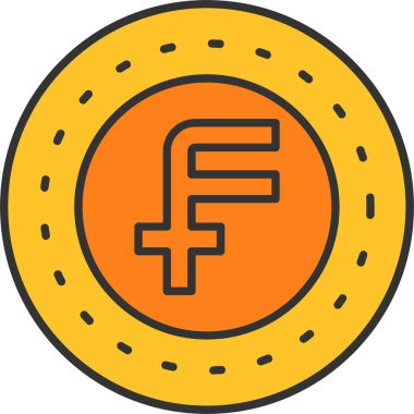 İsviçre Frangı Simgesi Sanatı