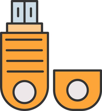 Pendrive Simgesi Sanatı
