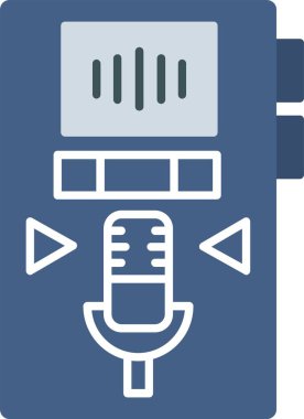 Ses Kayıt Simgesi Sanatı