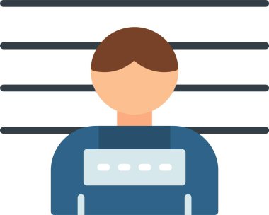 Sabıka fotoğrafı Simgesi Sanatı