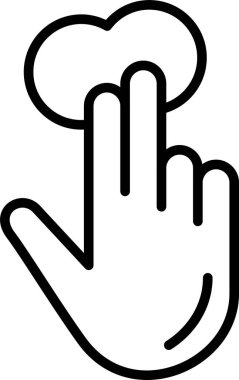 2x Tap Simgesi Sanatı