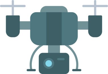Kamera Drone Simgesi Sanatı