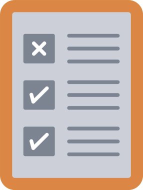 Kontrol Listesi Simgesi Sanatı