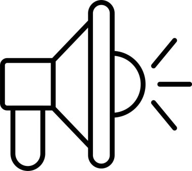 Megafon Simgesi Sanatı