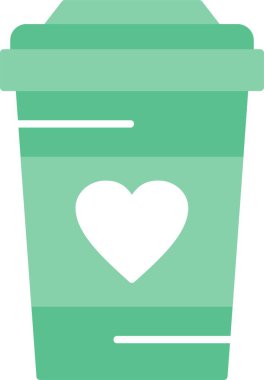 Kahve Kupası Simgesi Sanatı