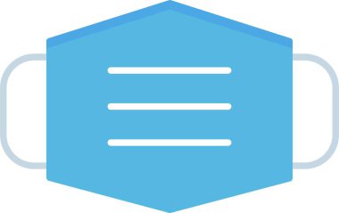 Yüz Maskesi Simgesi Sanatı