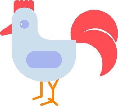 Rooster Simgesi Sanatı