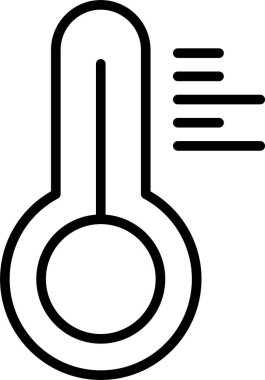 Termometre Simgesi Sanatı