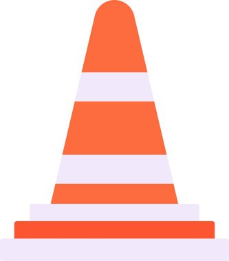 Trafik Konisi Simgesi Sanatı