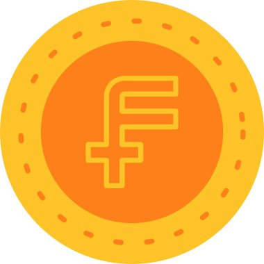 İsviçre Frangı Simgesi Sanatı