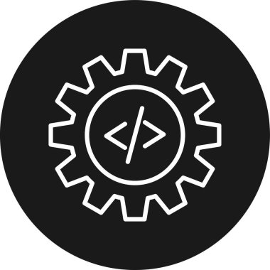 seo modern simgesinin vektör illüstrasyonu