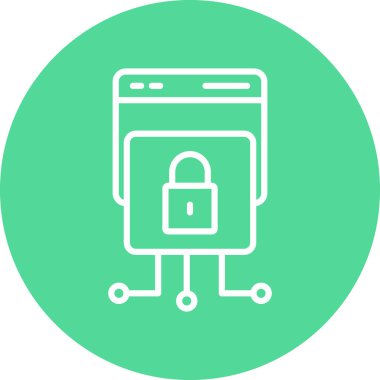 Modern b 'nin vektör illüstrasyonu eksik simgesi