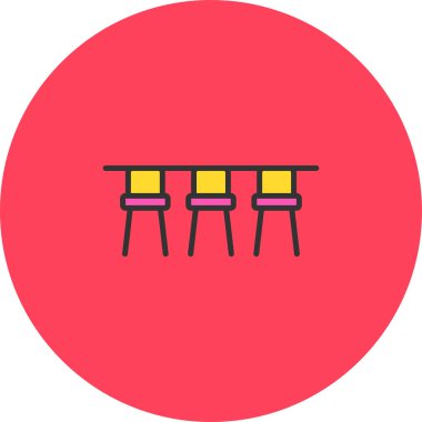 tablo simgesi vektör illüstrasyonu