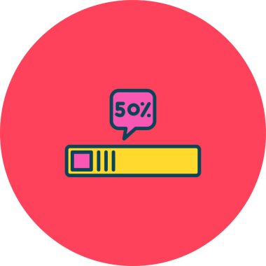 seo modern simgesinin vektör illüstrasyonu