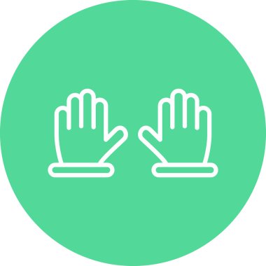 el simgesinin vektör illüstrasyonu