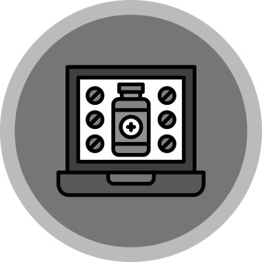 seo modern simgesinin vektör illüstrasyonu