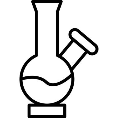 Kimyasal deney şişesi simgesi