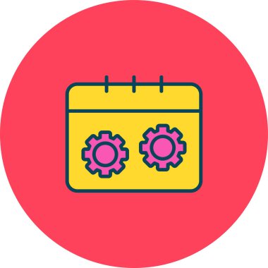 Ayarlama. Web simgesi basit illüstrasyon