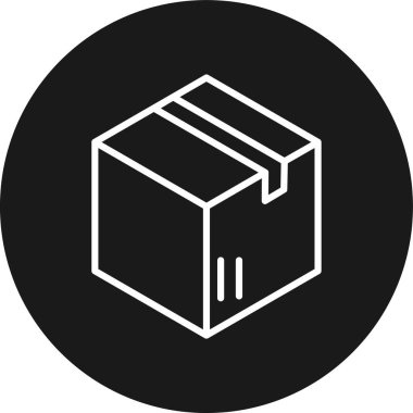 kutu gönderme simgesi ana hatları biçiminde