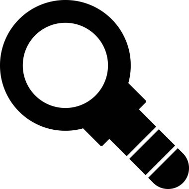 Arama simgesi vektör illüstrasyonu