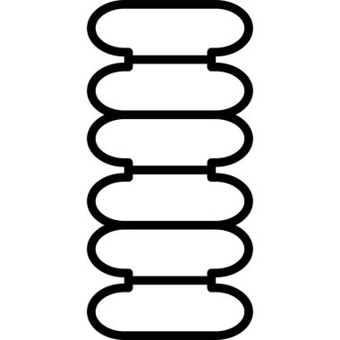 Şeker ikonu. Beyaz arkaplanda izole edilmiş web tasarımı için şeker vektör simgesinin özet çizimi