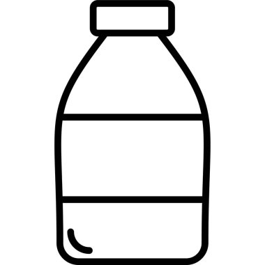 Su şişesi simgesi, taslak biçimi