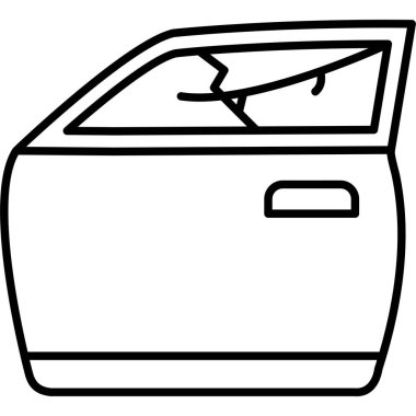 ofis ve ofis vektör simgesi.