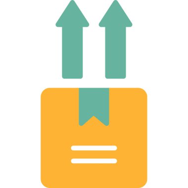 ok indirme simgesi beyaz arkaplanda izole edildi, vektör illüstrasyonu