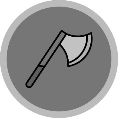 Balta. Web simgesi basit illüstrasyon