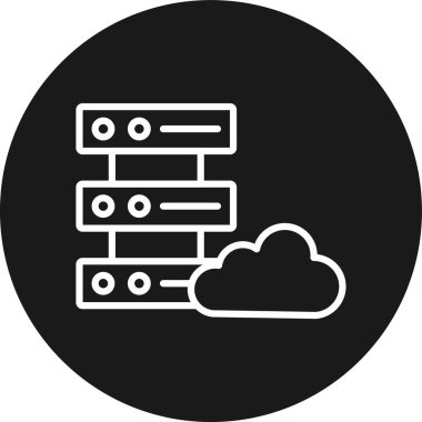 Bulut hesaplama. Web simgesi