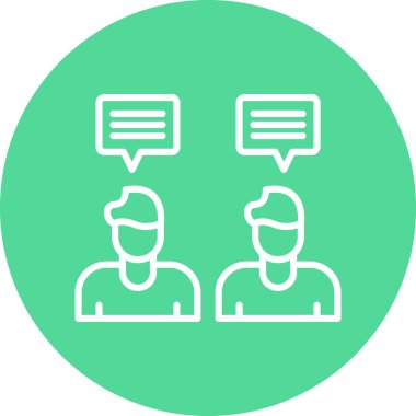 Modern simgenin vektör illüstrasyonu