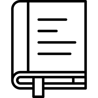 belge simgesi vektör illüstrasyonu