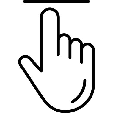 parmak el hareketi simgesi