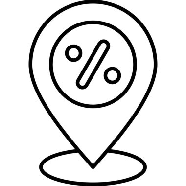 konum pin simgesi, özet biçimi