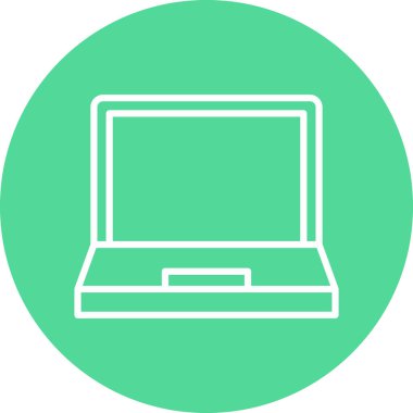 Bilgisayar. Web simgesi vektör illüstrasyonu