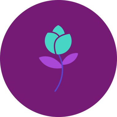 Bir yaprağın vektör illüstrasyonu