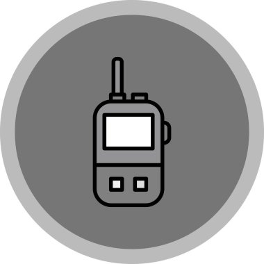 İllüstrasyon kie talkie simgesi