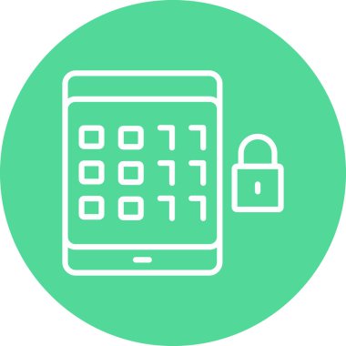 Cep telefonu simgesinin vektör illüstrasyonu