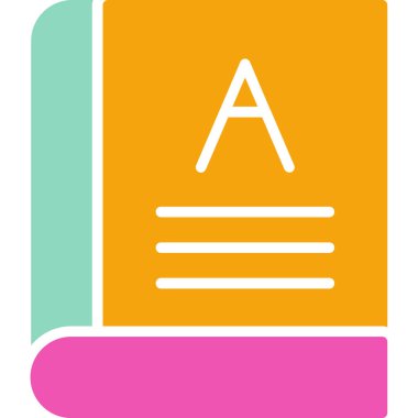 Modern eğitim ikonunun vektör illüstrasyonu