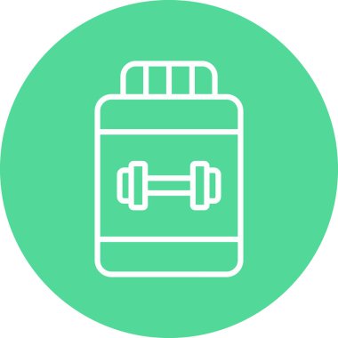 Modern ikonun ağırlık eksikliğinin vektör çizimi