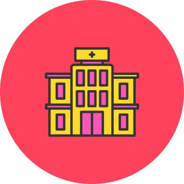 üniversite modern vektör simgesi, vektör