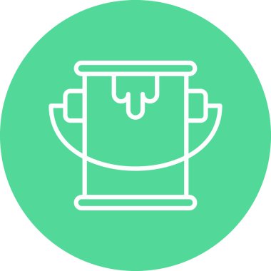 Sulama kutusu simgesinin vektör illüstrasyonu