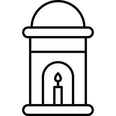 fener simgesi vektör illüstrasyonu