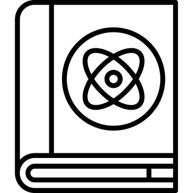 Kitap. Web simgesi basit tasarım