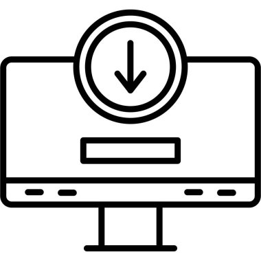 izleyici simgesi, vektör illüstrasyonu